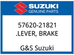 Suzuki Oem Part 57620-21821 Lever, Brake New. Price: $45.09.
