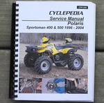 1996-2004 Polaris Sportsman 400 500 Quad Atv Service & Repair Manual New. Price: $38.95.