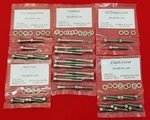Yamaha 1977-1979 DT250 DT400 Polished Stainless Steel Engine Bolt Screw Kit Set New. Price: $37.95.