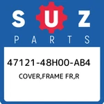 47121-48H00-AB4 Suzuki Cover,frame Fr,r 4712148H00AB4, New Genuine Oem Part. Price: $48.74.