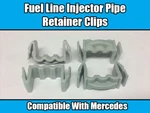 10X Clips For Mercedes Benz Diesel Fuel Line Injector Pipe Retainer Grey Plastic New. Price: $16.12.