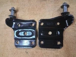 Mopar Original Rear Axle Shock Plates 1856346 1856347 Dana 3/4 Dodge Plymouth Used. Price: $115.00.