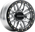 Raceline Wheels - Ryno Beadlock Front/rear Machined/with Black Ring. Price: $356.19.