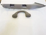 Grey Right Passenger Pillar Trim W/ Handle 99 00 01 02 03 04 Ford F250 F350 Used. Price: $52.00.
