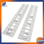 Truck Car Auto Trailer Ramps 84" X 15" Aluminum 6000 Lbs Hook End, Knife Foot 7' New. Price: $266.03.