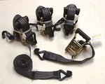 4X Heavy Duty 1.5" 15 Ft Ratchet Cargo Tie Down Straps 3000LBS Dual J-hooks Ba New. Price: $49.97.