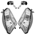 Caltric Headlight & Bulb For Polaris Sportsman 400 600 2005 Left Right New. Price: $84.85.