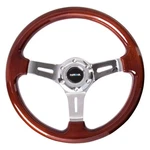 Nrg Innovations 3-SPOKE Classic Wood Grain Steering Wheel Chrome Spokes New. Price: $171.33.