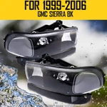 Headlights Assembly L+r Bumper Fit For 1999-2006 Gmc Sierra Black Kac Waterproof New. Price: $59.99.