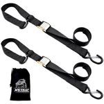 Motorcycle Tie Down Straps 2 Pack 3000LB Break Strength 8FT Cambuckle New. Price: $37.25.