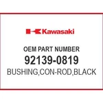 Kawasaki Bushing,con-rod,black 92139-0819 Oem New. Price: $27.36.