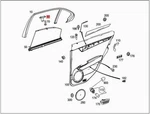 Genuine Mercedes S204 S212 W204 W212 For Roller Blind Right Bracket 2048120000 New. Price: $8.18.