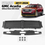 Front Upper Radiator Shutter Grille Shield For 2017-2024 Gmc Acadia W/o Motor New. Price: $71.99.