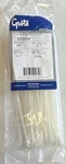 Grote Self-locking Nylon Cable Ties 8.1IN 18LB White Natural 100-PACK 83-6004 New. Price: $5.00.