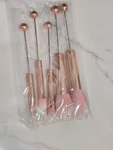 5PCS Set Diy Beadable Makeup Brushes Rose Gold Make-up New. Price: $9.95.