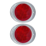 All Star Truck Parts Amber/red 3 Round Reflector With Aluminum Base Screw On... Brand. Price: $26.19.