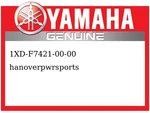 Yamaha Genuine Oem Part Number # 1XD-F7421-00-00 Footrest Replacement New. Price: $71.99.