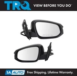 Trq Mirrors Black Power Heated Turn Left & Right Pair Set For 13-15 Toyota RAV4 New. Price: $174.95.