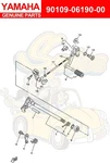 Yamaha Bolt 90109-06190-00 New. Price: $19.00.