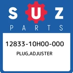 12833-10H00-000 Suzuki Plug,adjuster 1283310H00000, New Genuine Oem Part. Price: $21.85.