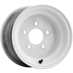 Allied 22 Solid Stamped Trailer 8X5.375 4X4" +19MM White Wheel Rim 8" Inch New. Price: $52.99.