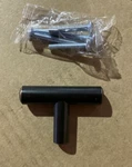 Gliderite 2 In. Solid Steel, Stainless Finish T-bar Handle Knobs (10-PACK) New. Price: $16.11.
