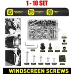 155-1550PCS Fairing Bolt Body Screw Clip For Yamaha R1 R6S YZF600R Silver New. Price: $185.64.