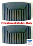 Scott Drake 2PC Brake Clutch Pedal Pads 1975-2008 Ford F150 F350 B7A-2457-A New. Price: $17.90.