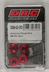 Drc Aluminum Flange Nuts M6MM Red (4PK) D58-53-201 New. Price: $10.40.