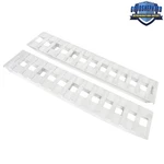 New 2PCS 72" 15" 'aluminum Ramps 6500LBS Truck Car Auto Trailer Hook End. Price: $215.82.