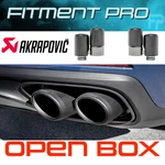 Akrapovic TP-CT/48 Carbon Fiber Tail Pipe Set For 2017-20 Porsche Panamera Turbo Used. Price: $1612.26.