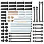 Heavy Duty Front & Rear A-arm Bushing Bolt Kit For Polaris Rzr 800 S/4 2008-2014 New. Price: $69.99.