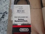 One New Oregon Belt 75-059 Replaces Snapper 1-1117 Free Shipping. Price: $9.90.