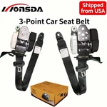 Seat Belts For 2021 Toyota RAV4 Rear Left And Right Retractor Black New. Price: $159.15.