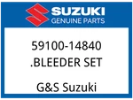 Suzuki Oem Part 59100-14840 Bleeder Set New. Price: $28.20.