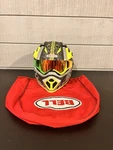 Bell MX-9 Mips Black /green Medium Helmet W/moose Racing Goggles Pre-owned. Price: $79.99.