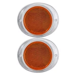 All Star Truck Parts Amber/red 3 Round Reflector With Aluminum Base Screw On New. Price: $13.55.