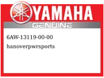 Yamaha Oem Part 6AW-13119-00-00 Oil Seal New. Price: $51.80.