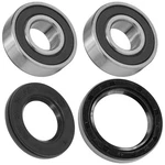 Front Wheel Ball Bearing And Seals Kit For Kawasaki EX500 Ninja 500R 94-09 New. Price: $16.00.