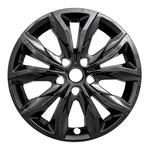 Coast To IWCIMP440BLK 17" 5 Split-spoke Gloss Black Snap-on Skins 4PC New. Price: $103.99.