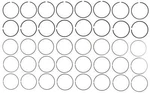 Engine Piston Ring Set Mahle 41787CP.030 New. Price: $126.01.