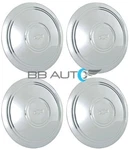 Chevy Corvette Chevelle Impala 14" 15" Chrome Police Rally Wheel Center Caps Set New. Price: $114.95.