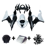 White Black Fairings For Kawasaki Ninja ZX6R 2013 14 2018 Abs Injection Bodywork New. Price: $491.95.