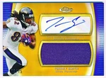 2012 Topps Finest Torrey Smith Gold Refractor Jumbo Jersey Auto #ajr-ts (02/75) Ungraded. Price: $9.49.