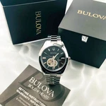 Bulova Surveyor 96A270 Automatic Men's Watch With Open Heart Black Dial 42MM New. Price: $195.60.