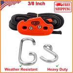 3/8 Inch, Heavy Duty, (300 Lbs Working Load Limit), Weather Resistant, Tie Down New. Price: $34.99.