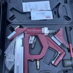 Porta-nails Portamatic Model 421 Hammerhead Hardwood Flooring Nailer Case Air Used. Price: $125.00.