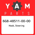 6G8-48511-00-00 Yamaha Hook, Steering 6G8485110000, New Genuine Oem Part. Price: $58.49.