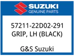 Suzuki Oem Part 57211-22D02-291 Grip, Lh (black) New. Price: $15.82.