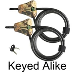 Master (2) Python Trail Camera Camouflage Cable Locks 8418KA2 2-PACK New. Price: $49.84.
